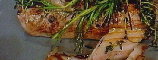 филе теленка фаршированное маслом грецкого ореха с рагу из кольраби. Шаг 5