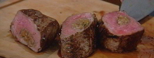 филе теленка фаршированное маслом грецкого ореха с рагу из кольраби. Шаг 8