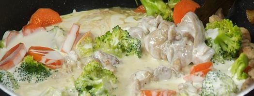 фрикасе из кролика в белом вине. Шаг 5