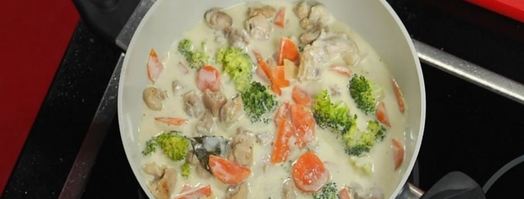 фрикасе из кролика в белом вине. Шаг 6