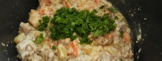 фрикасе из кролика. Шаг 9