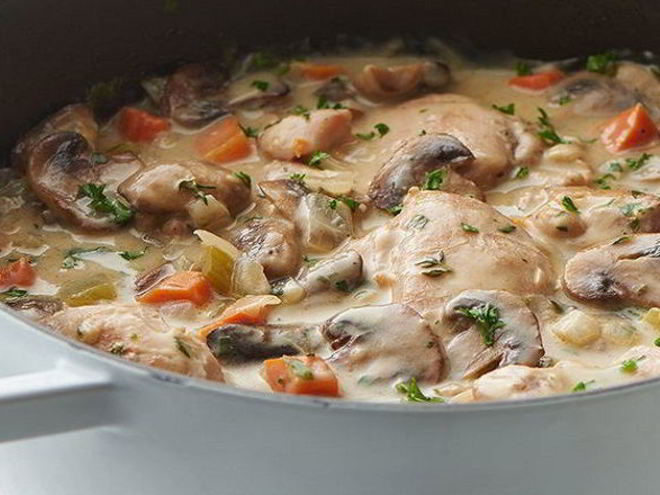 Рецепт фрикасе из курицы