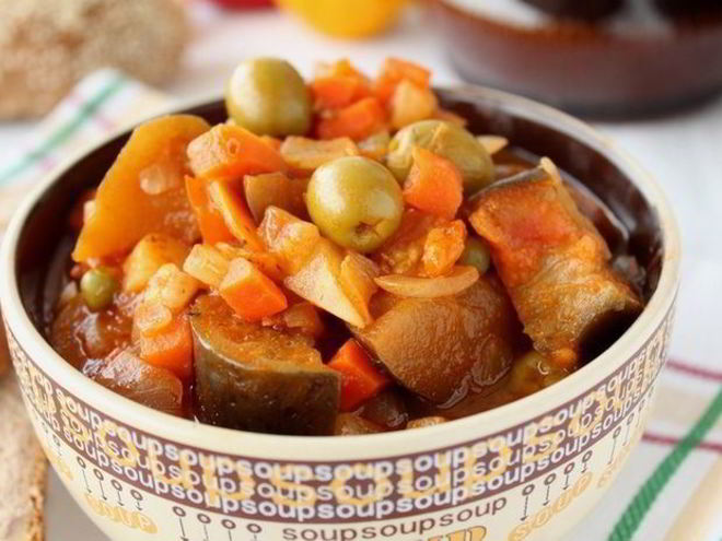 Рецепт итальянского овощного рагу