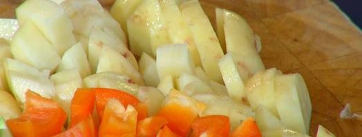 капоната с кабачком и картофелем. Шаг 6