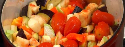 капоната с кабачком и картофелем. Шаг 8