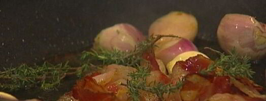 мясное рагу с чечевицей и шалотом. Шаг 6