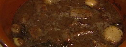 мясное рагу с чечевицей и шалотом. Шаг 9