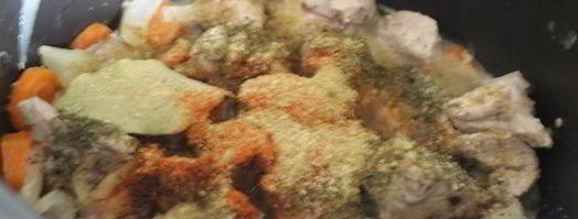 мясное рагу с фасолью. Шаг 3