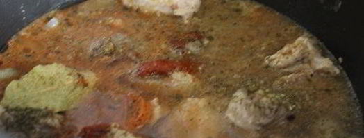 мясное рагу с фасолью. Шаг 4