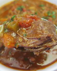 Мясное рагу с овощами