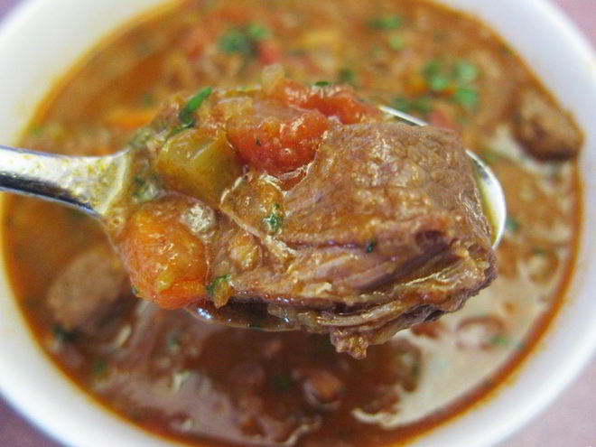 Рецепт мясного рагу с овощами