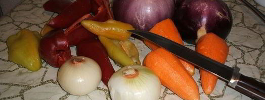 овощное рагу дамлама. Шаг 2