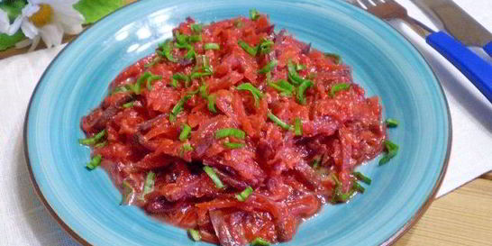 Овощное рагу к макаронам