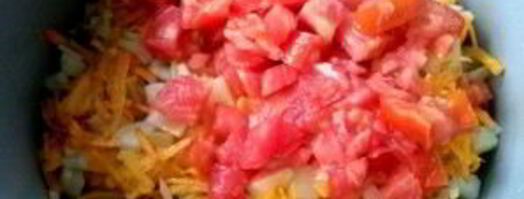 овощное рагу с баклажанами и кабачками. Шаг 5