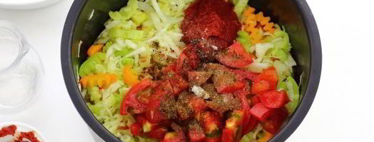 овощное рагу с кабачками и капустой в мультиварке. Шаг 6