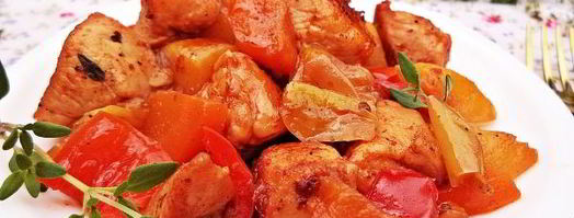 овощное рагу с куриной грудкой. Шаг 14