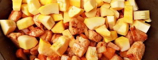 овощное рагу с куриной грудкой. Шаг 10