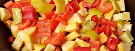 овощное рагу с куриной грудкой. Шаг 11