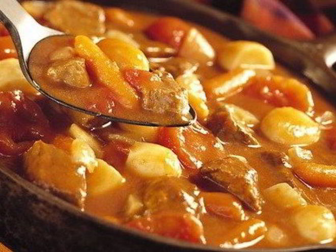 Рецепт овощного рагу с мясом