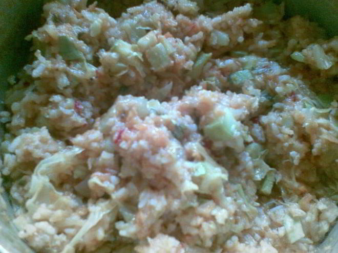 Рецепт овощного рагу с рисом