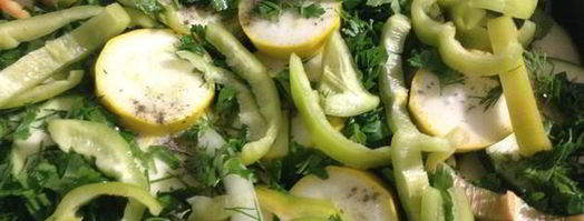 овощное рагу с уткой дамлама. Шаг 8