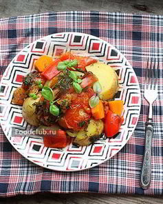 Овощное рагу в духовке