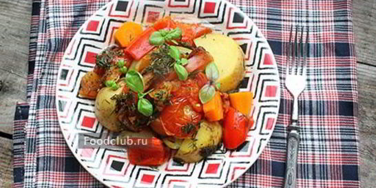 Овощное рагу в духовке