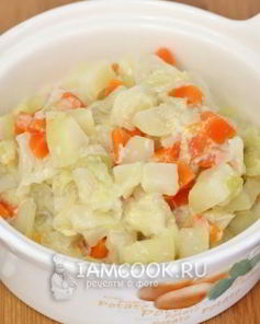 Овощное рагу в мультиварке