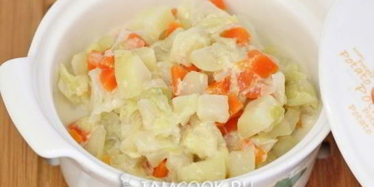 Овощное рагу в мультиварке