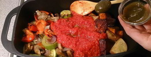 печеное овощное рагу. Шаг 8