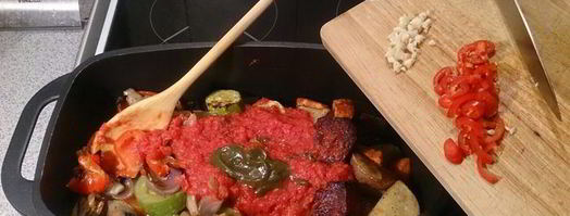 печеное овощное рагу. Шаг 9