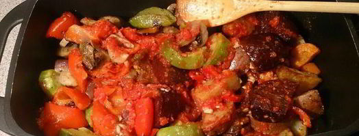 печеное овощное рагу. Шаг 10