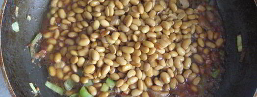 постное рагу из соевых бобов. Шаг 5