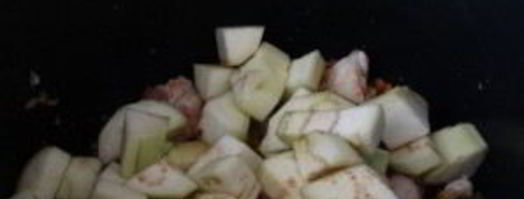 рагу из баклажанов с курицей. Шаг 3