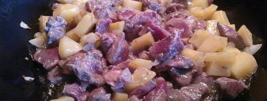 рагу из баранины и овощей. Шаг 2