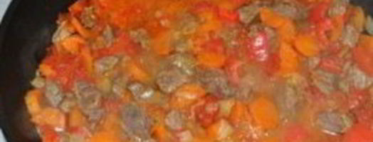 рагу из баранины с овощами. Шаг 4
