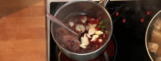 рагу из барашка с чесночной подливой. Шаг 4