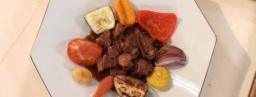 рагу из барашка с чесночной подливой. Шаг 7