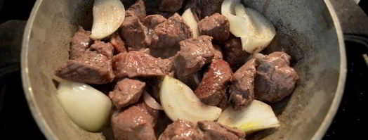 рагу из говядины с лапшой. Шаг 2