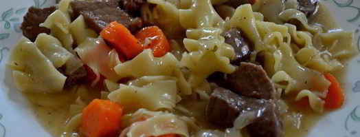 рагу из говядины с лапшой. Шаг 5