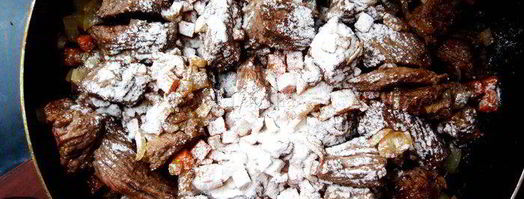 рагу из говядины с подливой, запеченное под фольгой homequeen. Шаг 6