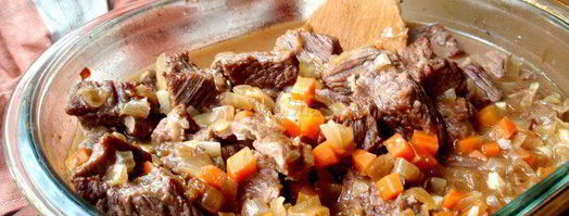 рагу из говядины с подливой, запеченное под фольгой homequeen. Шаг 8