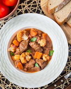 Рагу из говядины с цветной капустой