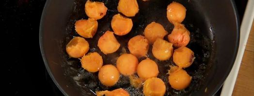 рагу из гуся, курицы и индейки, запеченное в тыкве с грибами и сыром. Шаг 5