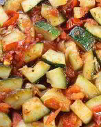 Рагу из кабачков с корицей