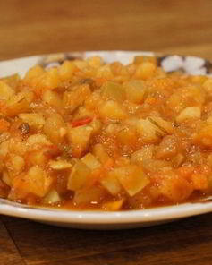 Рагу из кабачков