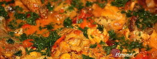 рагу из курицы со свекольным карри. Шаг 8