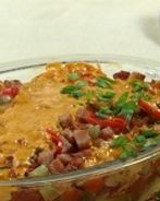 Рагу из овощей с ветчиной и грибами