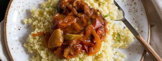 рагу из печеных овощей с пряным кускусом. Шаг 5