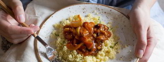 рагу из печеных овощей с пряным кускусом. Шаг 6